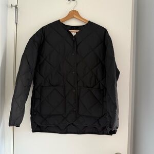 Uniqlo Women’s Black Pufftech Relaxed Jacket